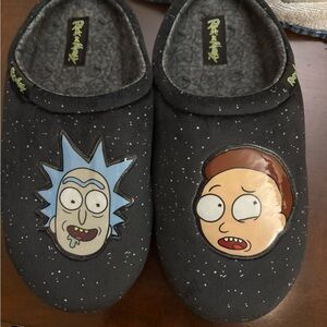 Rick And Morty Adult Swim Men’s Slippers Size 7/8